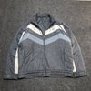 00s Black and White Adidas Jacket Men's Large