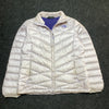 White North Face 550 Down Puffer Jacket Women's Medium