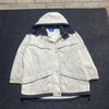 Vintage 90s White Umbro Raincoat Men's Large