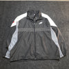 Black and White NFL Windbreaker Men's XL