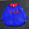 Vintage Blue USA Fleece Women's XXL