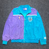 Vintage Blue and Purple Starter NBA Windbreaker Men's Small