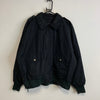 Black Bomber Jacket Men's XL