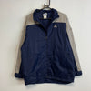 Vintage 90s Navy and Grey Adidas Jacket Men's Medium