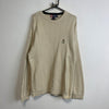 Beige Chaps Knitwear Sweater Men's Large