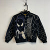 Vintage 90s Black Spiderman Stadium Jacket Youth's Small