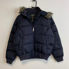 Navy Polo Jeans Puffer Jacket Women's Medium