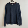 Grey Navy Tommy Hilfiger Jumper Women's Medium