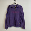 Purple Carhartt zip up Hoodie Women's Large