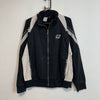 Black and White Lotto Track Jacket Men's Medium