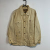 Beige Schott Utility Jacket Men's Medium