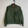 Green Bomber Jacket Women's Small