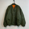 Green Flight Bomber Jacket Men's XXL