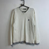 Cream White Timberland Knitwear Sweater Women's Large