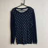 Navy Tommy Hilfiger Polka Dot Jumper Women's Large