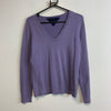 Purple Tommy Hilfiger Jumper Women's Large