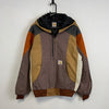 Reworked Multicolour Carhartt Workwear Jacket Men's Large