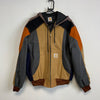 Reworked Multicolour Carhartt Workwear Jacket Men's Large