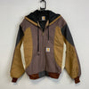 Reworked Multicolour Carhartt Workwear Jacket Women's Large