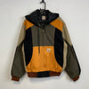 Reworked Multicolour Carhartt Workwear Jacket Men's Large