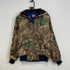 Reworked Tree Print Carhartt Workwear Jacket Women's Medium