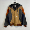 Reworked Multicolour Carhartt Workwear Jacket Men's Large