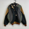 Reworked Multicolour Carhartt Workwear Jacket Men's Large