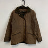 Brown Barbour Quilted Jacket Women's Large