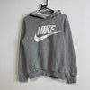 Vintage 90s Bootleg Grey Nike Hoodie Women's Large