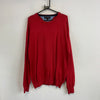 Red Tommy Hilfiger Knitwear Sweater Men's XL