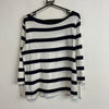 White and Navy Ralph Lauren Jumper Women's Large