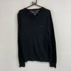 Black Tommy Hilfiger Jumper Men's Medium