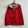 Red L.L.Bean Raincoat Women's Large