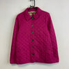 Purple Burberry Quilted Jacket Women's Large