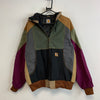 Reworked Multicolour Carhartt Workwear Jacket Men's XL