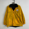 Yellow NFL Steelers Jacket Men's Small