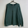 Vintage 90s Green Russell Athletic Blank Sweatshirt Men's XL