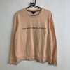 Peach Tommy Hilfiger Sweatshirt Women's Medium