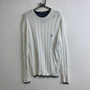 White Nautica Jumper Women's Large