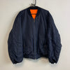 Navy MA-1 Bomber Jacket Men's XL