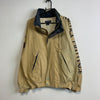 Beige Nautica Bomber Jacket Men's XL