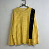 Bootleg Black and Yellow Knitwear Sweater Men's Large