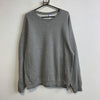 Vintage Grey Russell Athletic Blank Sweatshirt Men's Large