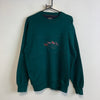 Turquoise Green Paul & Shark Sweatshirt Men's Medium