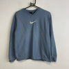 Vintage 90s Light Blue Nike Sweatshirt Women's Small