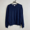 Vintage 90s Navy Russell Athletic Blank Sweatshirt Women's Large