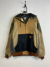 Reworked Multicolour Carhartt Workwear Jacket Men's XL