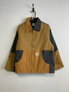 Reworked Multicolour Carhartt Workwear Jacket Men's XL