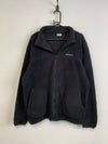 Black Columbia Fleece Jacket Men's XL