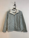 Grey North Face Fleece Lined Jacket Women's Small